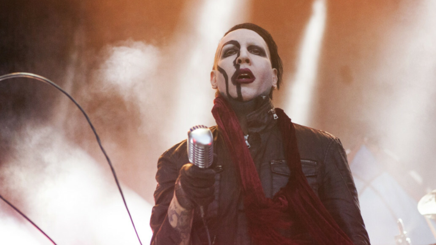 Marilyn Manson podczas koncertu