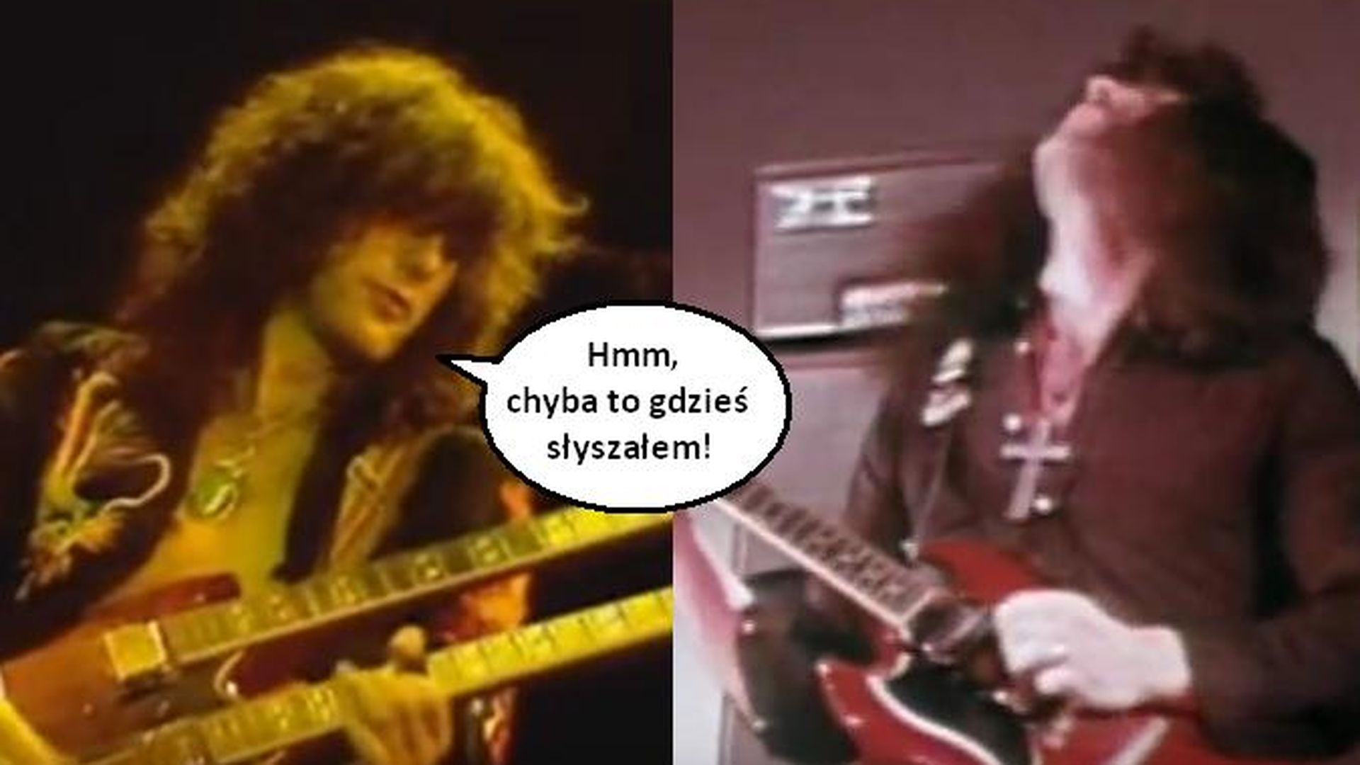 Ricky W Rurze Słynne rockowe i metalowe riffy, które brzmią podobnie - Antyradio