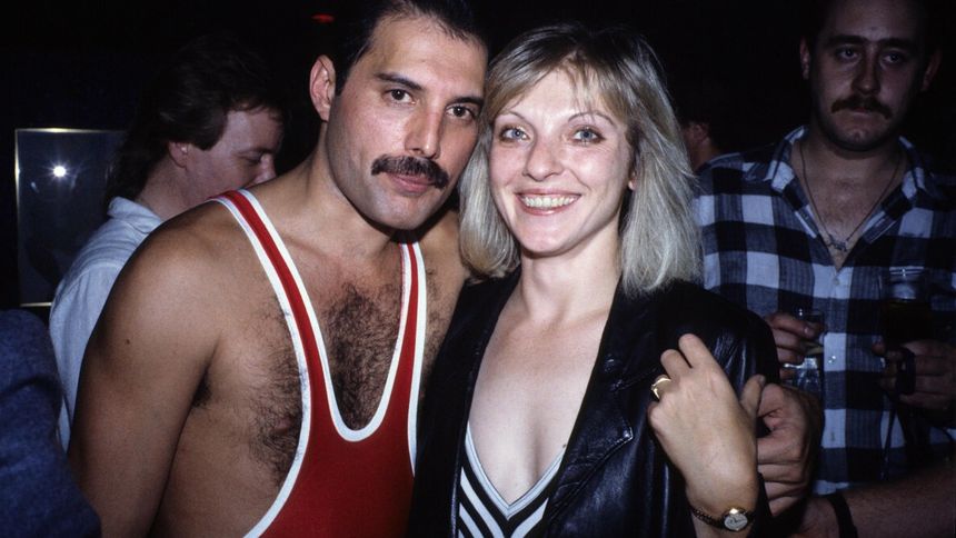 Freddie Mercury i Mary Austin|north
