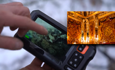 Bursztynowa Komnata, odkrycie w Polsce