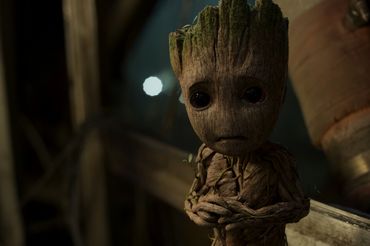 Strażnicy Galaktyki 2 - Groot - kadr z filmu Marvela