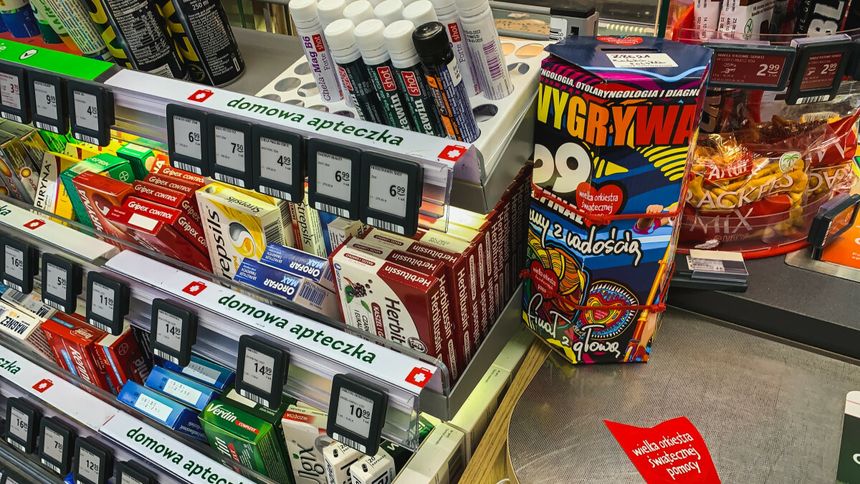 Puszka WOŚP w Żabce