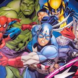 Marvel Comics - Kapitan Ameryka, Hulk, Tho, Soider-Man, Wolverine, 