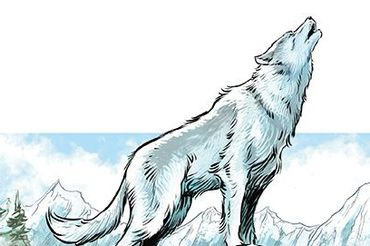 Biały Kieł - okładka komiksu