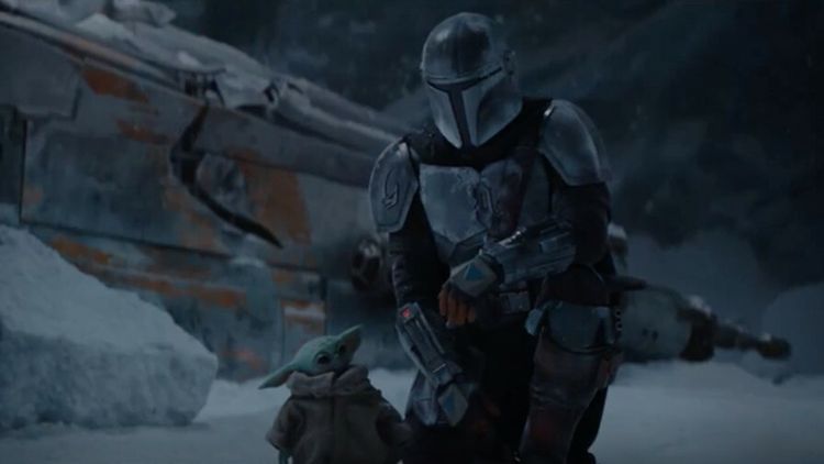 The Mandalorian - kadr z serialu Disney+