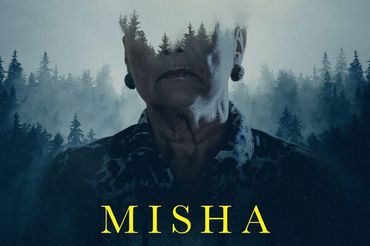 plakat filmu "Misha and the Wolves"