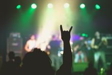 Metalowy koncert
