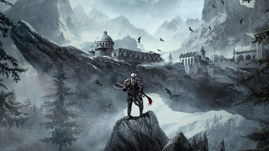 Grafika promująca Elder Scrolls Online