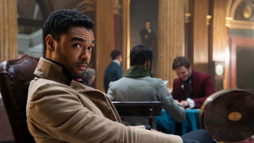 Bridgertonowie - Rege-Jean Page - kadr z serialu Netflix
