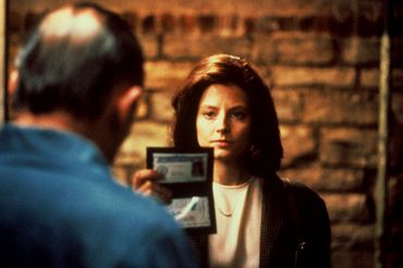 Milczenie owiec - Anthony Hopkins, Jodie Foster - kadr z filmu