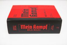  Książka Adolfa Hitlera Mein Kampf Moja walka Edycja krytyczna  - materiał poglądowy