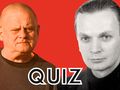 Kazik Staszewski z zespołu Kult oraz Grzegorz Ciechowski z zespołu Republika