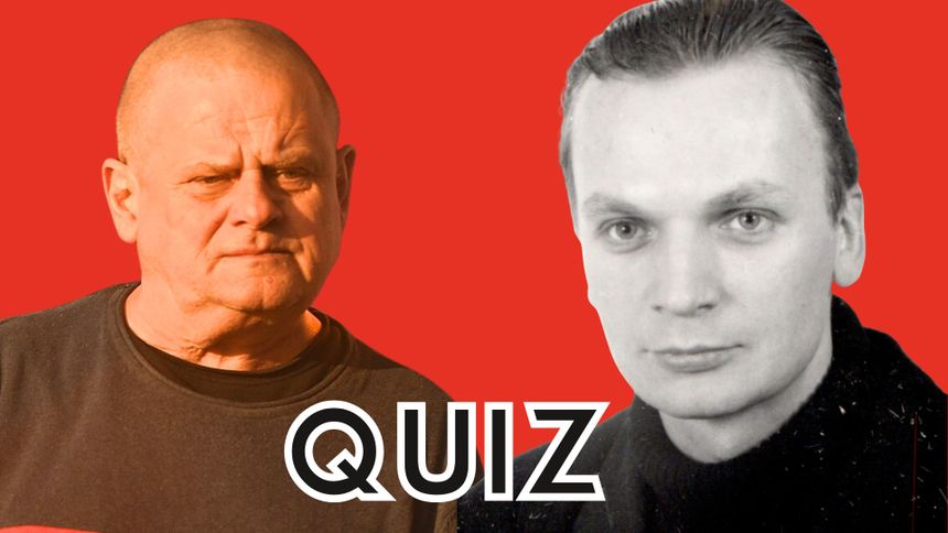 Kazik Staszewski z zespołu Kult oraz Grzegorz Ciechowski z zespołu Republika