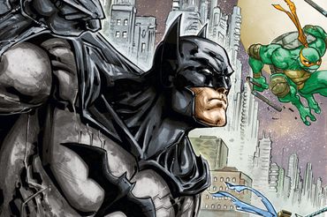 Batman / Wojownicze Żółwie Ninja - okładka komiksu