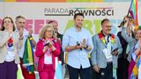 Krzysztof Gawkowski, ministra rownosci Katarzyna Kotula, Rafał Trzaskowski, Dorota Łoboda.