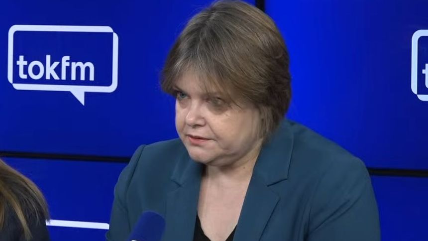 Karolina Zioło-Pużuk w studiu TOK FM
