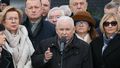 Jarosław Kaczyński przemawia podczas miesięcznicy smoleńskiej