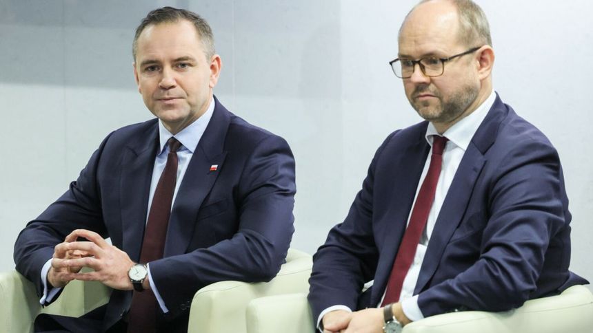Karol Nawrocki i Marcin Przydacz w trakcie kampanii wyborczej 