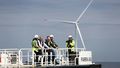 Morska farma wiatrowa Baltic Power w okolicach Łeby
