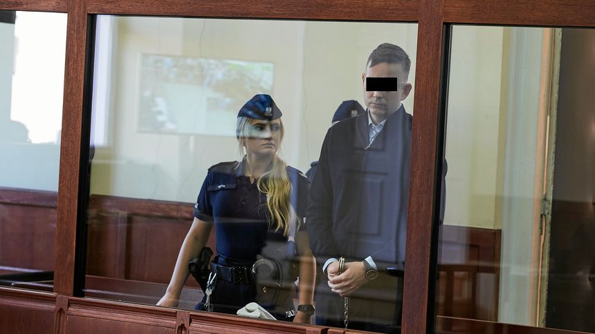 Sebastian M. podczas jednej z wcześniejszych rozpraw