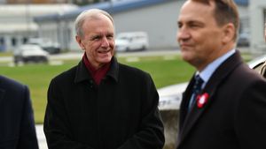 Bogdan Klich i Radosław Sikorski 