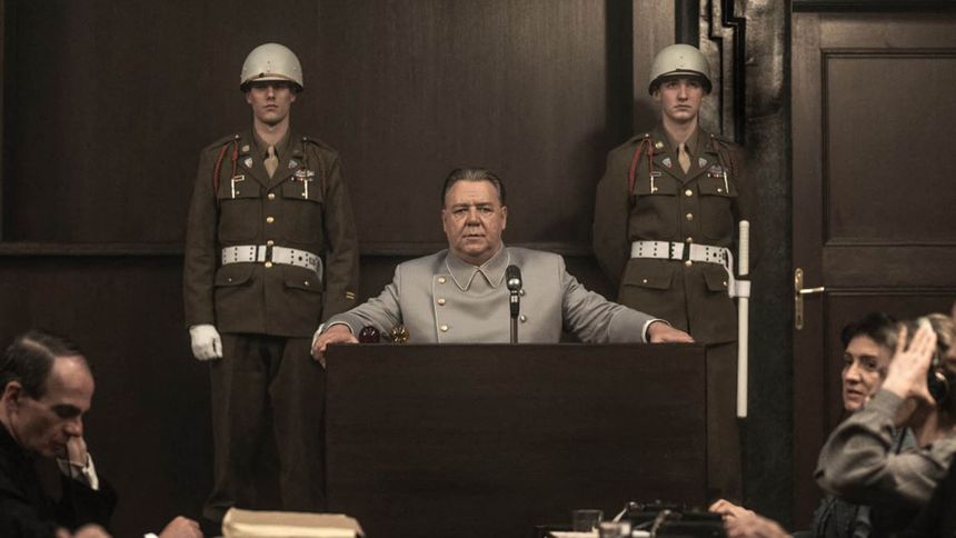 Russel Crowe jako Hermann Göring w filmie "Norymberga"
