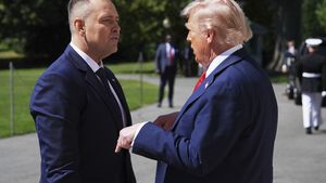 Karol Nawrocki z wizytą w Białym Domu