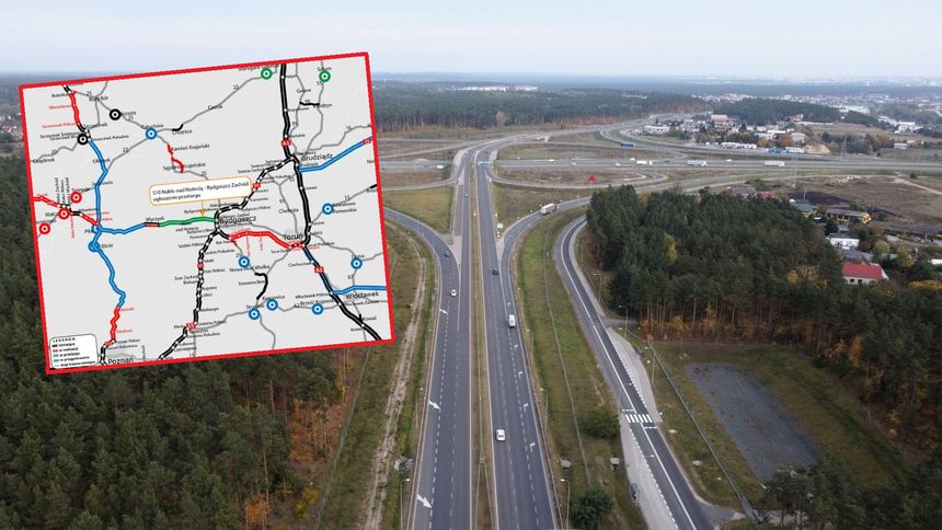 Rusza przetarg na projekt i budowę drogi ekspresowej S10 na odcinku Nakło nad Notecią - Bydgoszcz Zachód