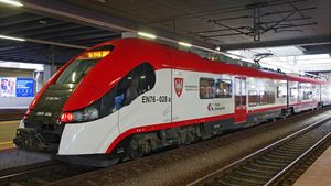 Dworzec Poznań Główny, przy peronie Koleje Wielkopolskie