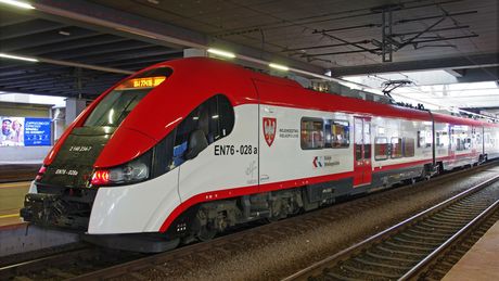 Dworzec Poznań Główny, przy peronie Koleje Wielkopolskie