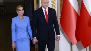 Prezydent Karol Nawrocki z rodziną