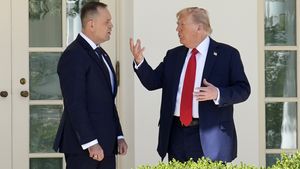 Karol Nawrocki z wizytą w Białym Domu