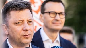 Michał Dworczyk, Mateusz Morawiecki