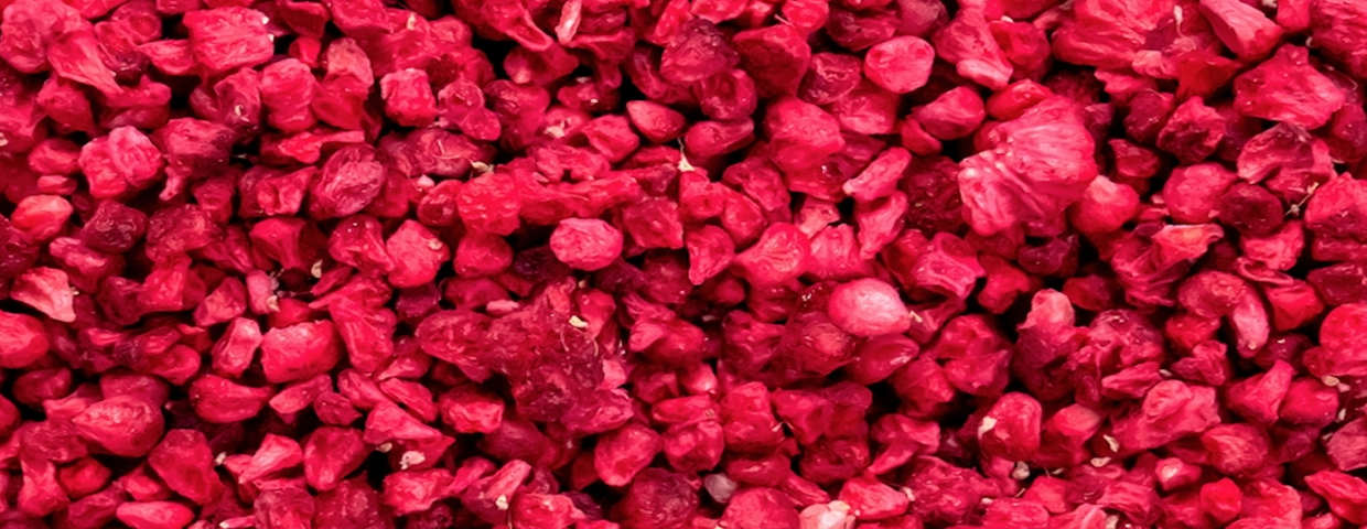 Liofilizowane maliny