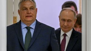 Viktor Orban spotkał się z Putinem w Moskwie w 2024 r.