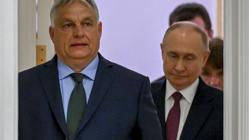 Viktor Orban spotkał się z Putinem w Moskwie w 2024 r.