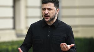 Prezydent Ukrainy Wołodymyr Zełenski 