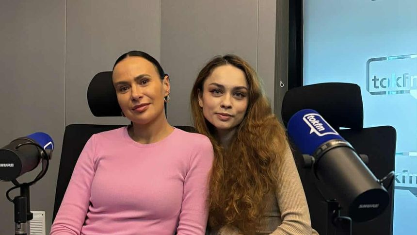 Od lewejj - Joanna Talewcz i Olena Vaidalovych