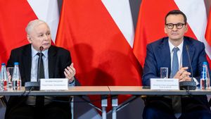 Jarosław Kaczyński, Mateusz Morawiecki
