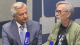 Jacek Żakowski i Stanisław Wziątek w studiu TOK FM