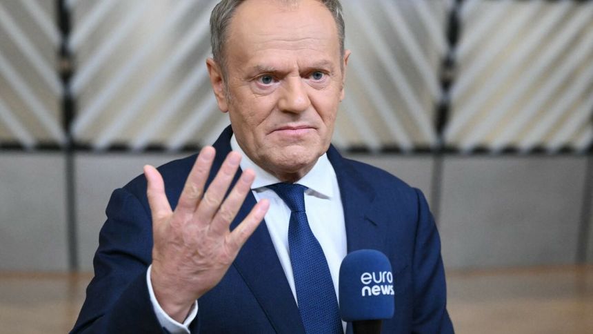 Donald Tusk na szczycie w Brukseli