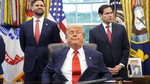 J.D. Vance, Donald Trump i Marco Rubio