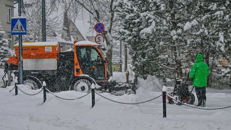 Pod koniec listopada w Zakopanem spadło W samym Zakopanem spadło ok. 40 cm śniegu