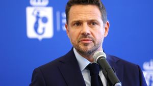 Prezydent Warszawy Rafał Trzaskowski