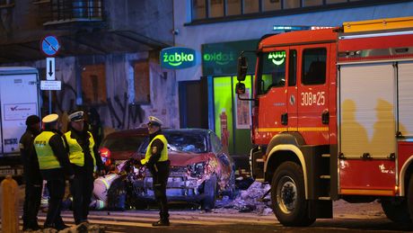 Wypadek w Warszawie 