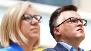Paulina Hennig-Kloska i Szymon Hołownia