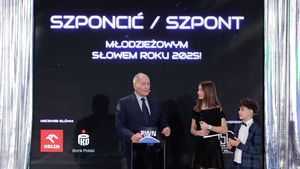 Karol Strasburger podczas gali finałowej