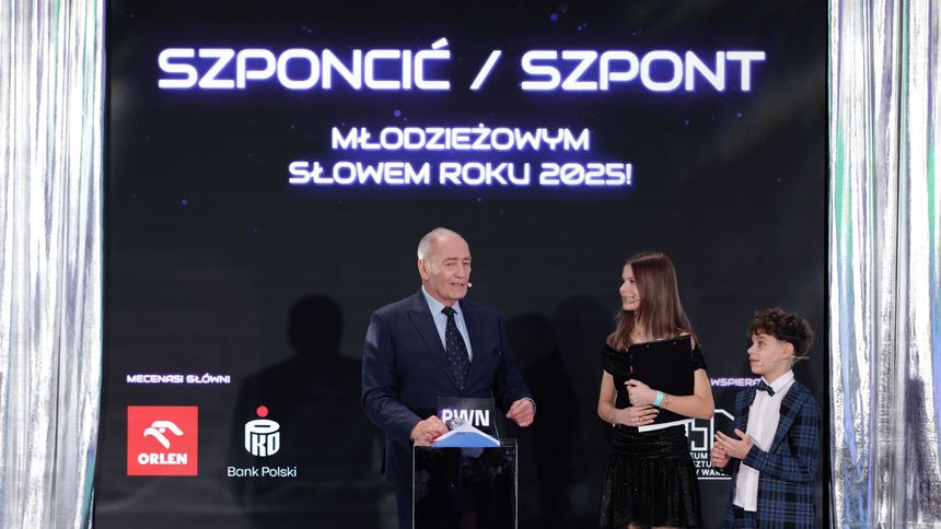 Karol Strasburger podczas gali finałowej