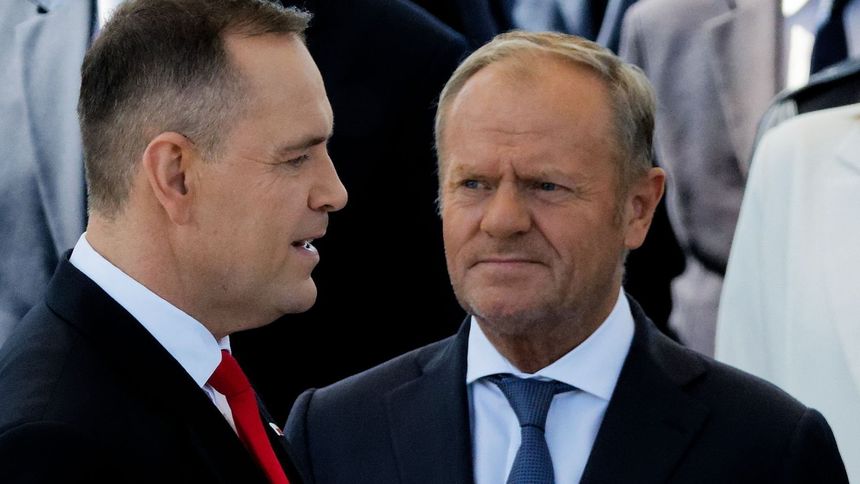 Karol Nawrocki i Donald Tusk