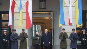 Karol Nawrocki i Wołodymyr Zełenski